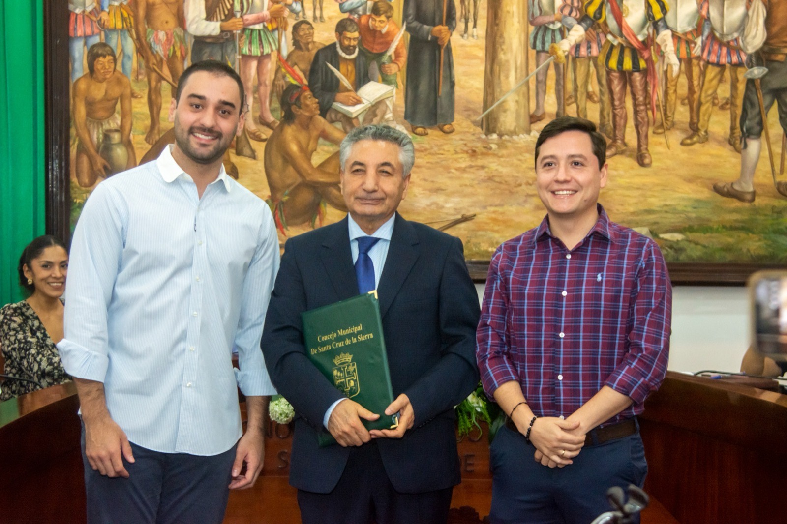 Huéspedes Ilustres — Concejo Municipal de Santa Cruz - COLABIOCLI 2026