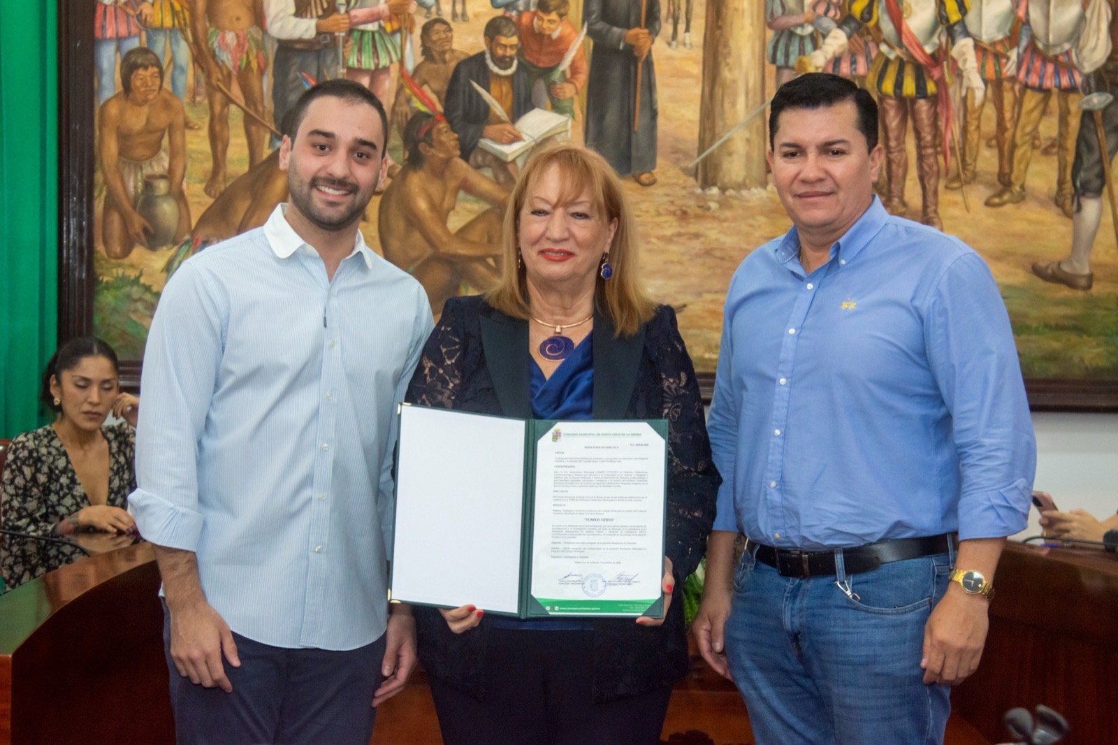 Huéspedes Ilustres — Concejo Municipal de Santa Cruz - COLABIOCLI 2026
