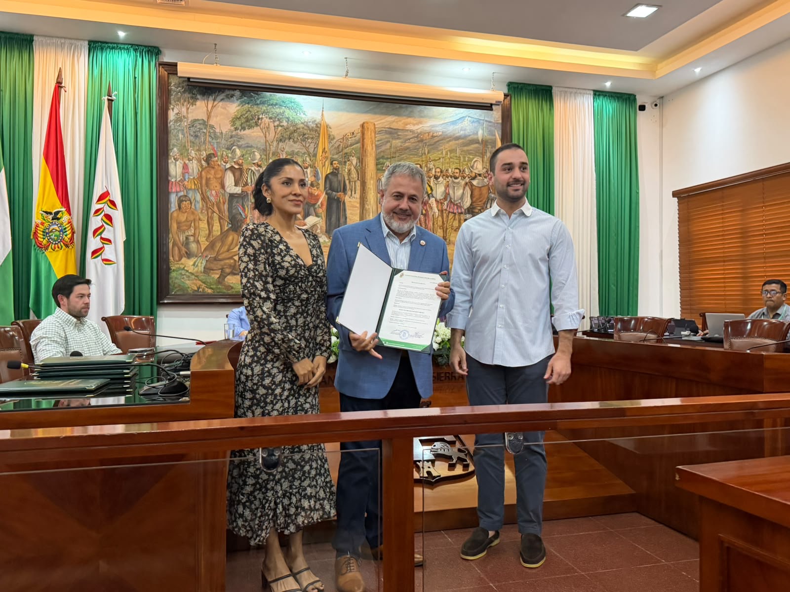 Visitantes Ilustres — Concejo Municipal de Santa Cruz - COLABIOCLI 2026