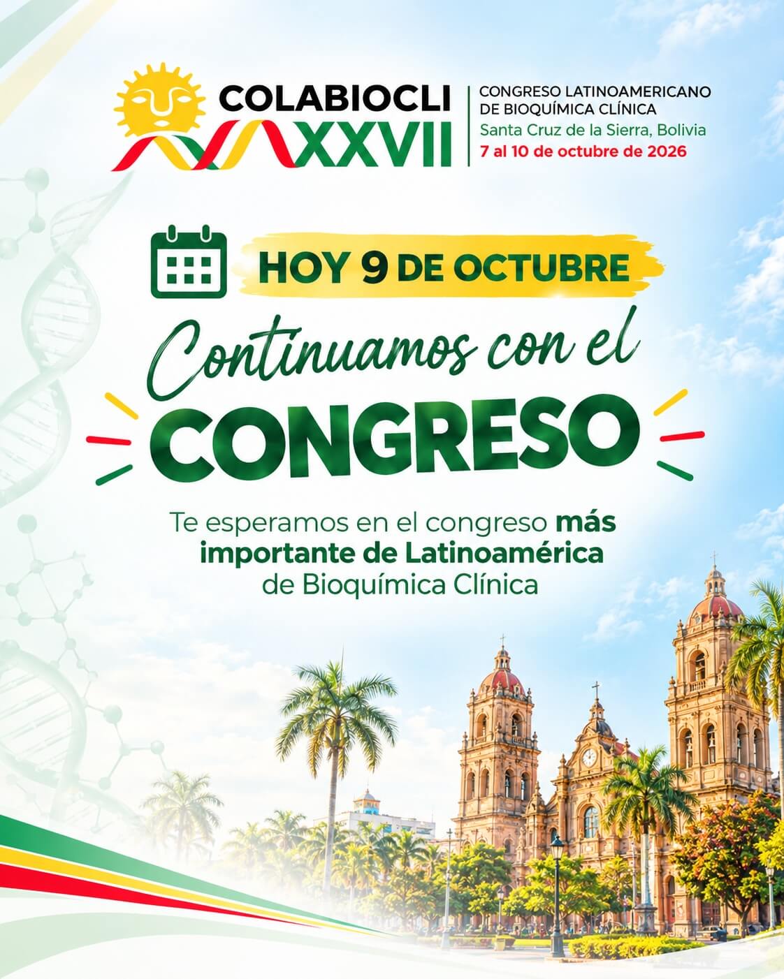 ¡Hoy continuamos en COLABIOCLI 2026!